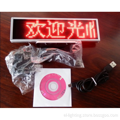 LED Table Sign LED 4 Letters Display